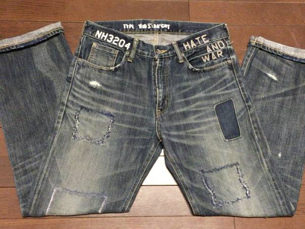 ネイバーフッド GLORY SAVAGE MID STRAIGHTデニム サイズS 