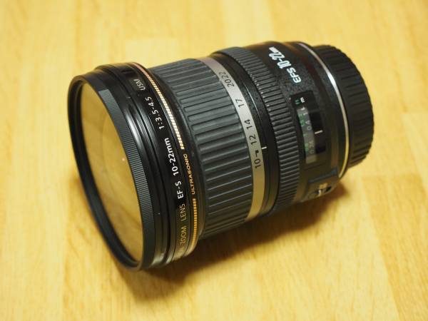 ★美品★キヤノン EF-S 10-22mm f3.5-4.5 USM フィルター付