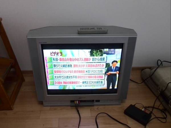 Victor ブラウン管テレビ AV-25YA11 25型 2007年式 ジャンク扱い