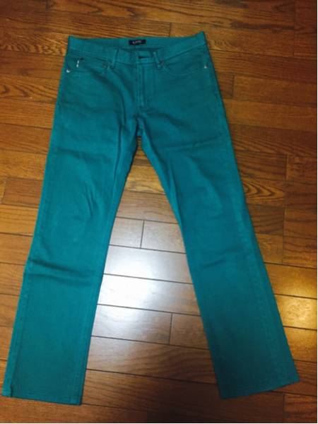 バーバリーブラックレーベル 秋冬 カラーデニム 76【S】未使用品