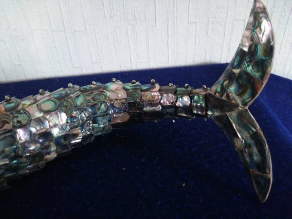 総螺鈿細工自在魚　清時代とありました　超技巧工芸