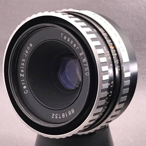 Carl Zeiss Jena Tessar 50mm F2.8 M42 テッサー ゼブラ レンズ 家電