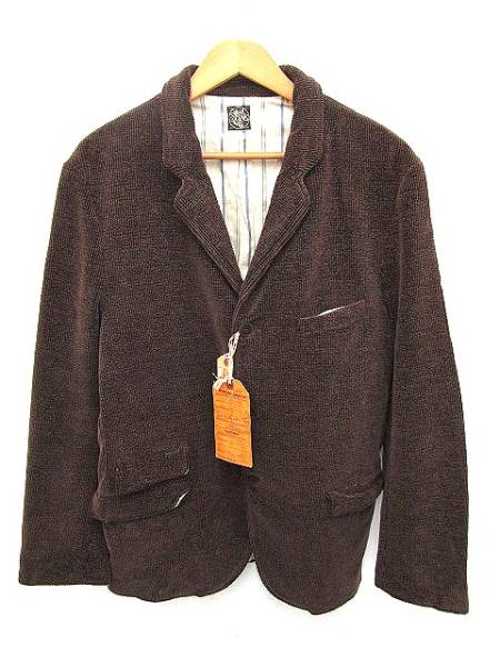 未使用 シュガーケーン コーデュロイジャケット 40 茶テーラード