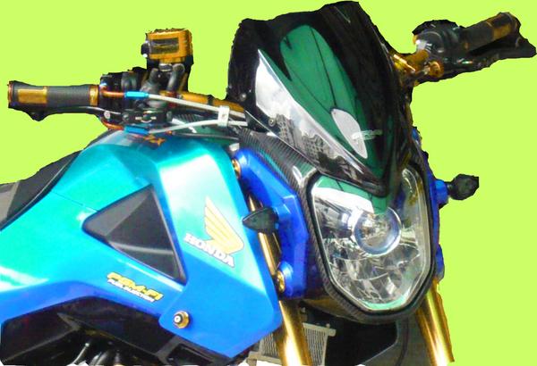 ＧＲＯＭ　ＭＲＡスクリーン　レーシングスモーク　ＭＳＸ１２５