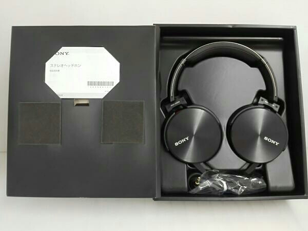 ソニー MDR-XB950 B ステレオヘッドホン (ブラック)