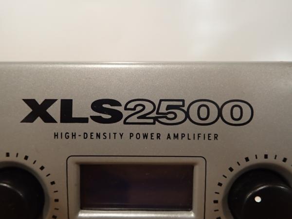 Amcron XLS2500 パワーアンプ ▽ 48015-6 名 【公式通販】