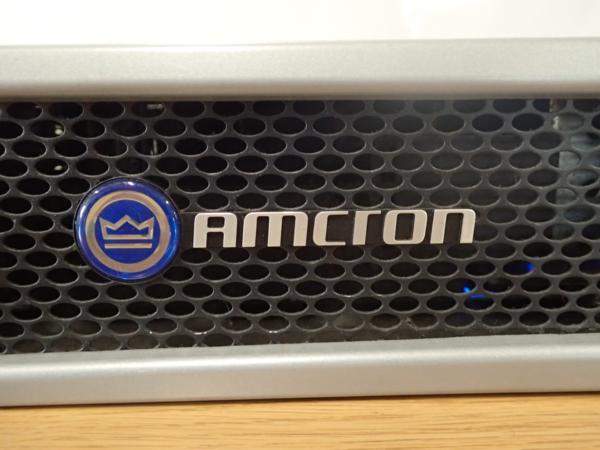 Amcron XLS2500 パワーアンプ ▽ 48015-6 名 【公式通販】