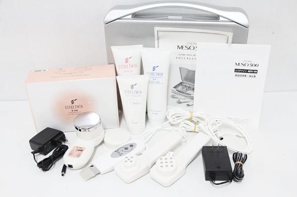 △エステツイン MESO500 + B-100 美容機器 ジェル付 中古美品