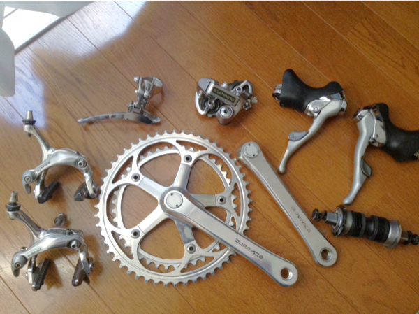 74系DURA－ACE コンポセット デュラエース 8速 パーツセット パーツ