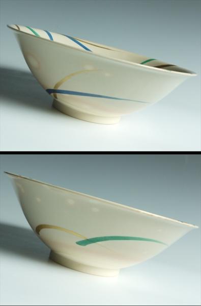 K808 平安 瑞光 造 武蔵野 鉢 盛器 共箱_2