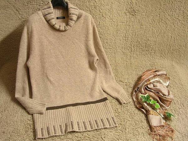 大きいサイズL☆　J.E.Balance　☆カシミヤ100％ニットBe