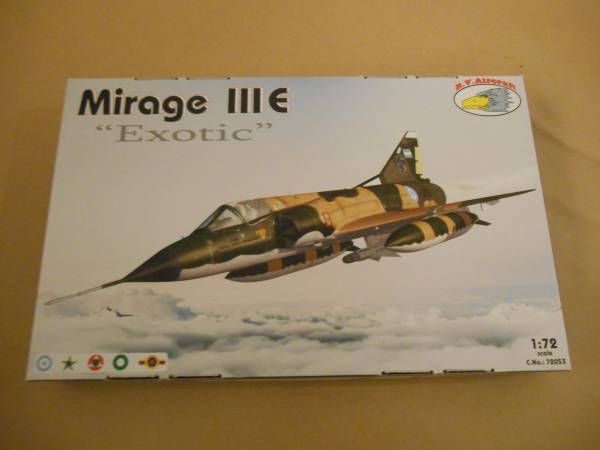 1/72 R.V.エアクラフト ミラージュ IIIE エキゾチック