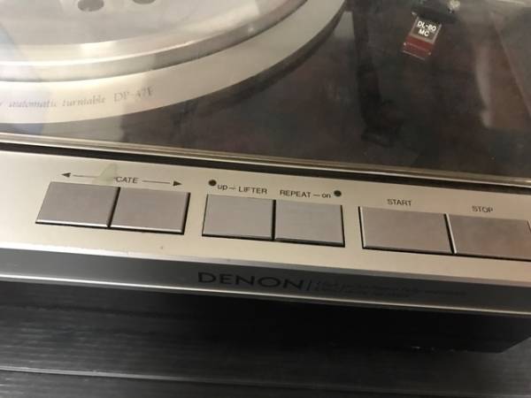 売切！DENON デノン DP-47F レコードプレーヤー