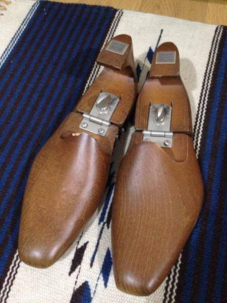 ラコルドヌリアングレーズ ソブリンハウス別注ブラウン塗装B級品 ラ コルドヌリ アングレーズ シューツリー 木製 ブラウンAFC8