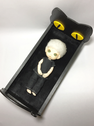 オビツ11用 黒猫のベッド シングル 内寸18cmタイプ 【公式通販】