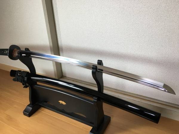 最高級本格居合刀［宗親］新品未使用保管品、真剣作、美器パック、美術居合刀特上拵え 美器パック製 宗親_直刃】日本刀/剣道/居合/模造(模造刀)｜売買された