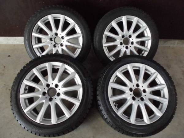 ベンツEクラス用アルミ付きスタッドレスタイヤ245/45R17
