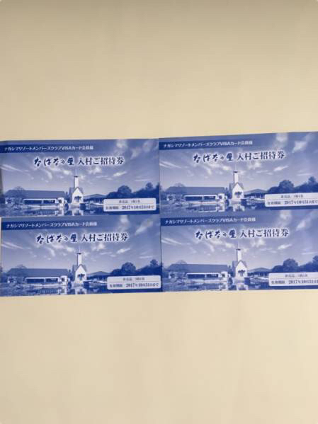 ☆なばなの里入村ご招待券(４名様分)☆普通郵便のみ送料無料♪