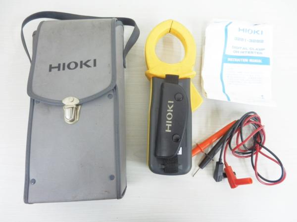 日置 HIOKI ディジタルクランプオンハイテスタ 3282 b052(電気計測器)｜売買されたオークション情報、yahooの商品情報を ...
