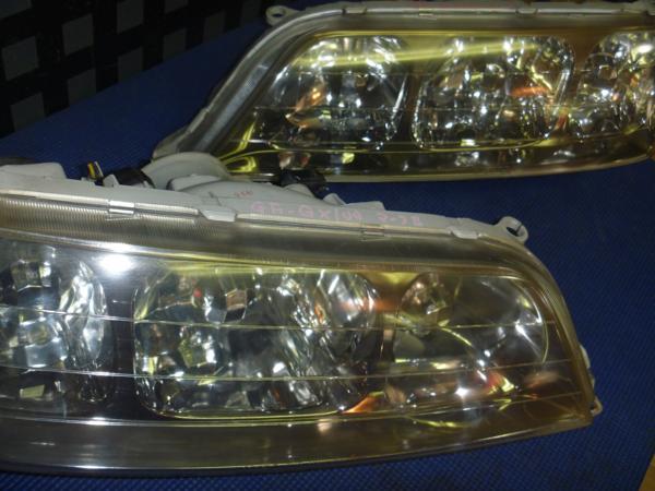 #7567 GF-GX100 マークⅡ　左右ヘッドライト　純正HID 後期