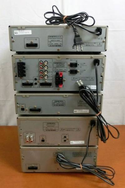 ONKYO ESSAY ミニコンポ EQ-A5／R-A7／C-A7／MD-A7／K-WA7 ジャンク品