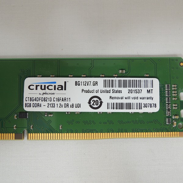 CT2K8G4DFD8213 [DDR4 PC4-17000 8GB 2枚組] (メモリ) Crucial 【公式