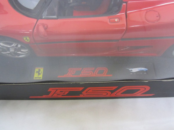 箱傷 ホットウィール 1/18 フェラーリF50/ミニカー ELITE[梱0.1_10