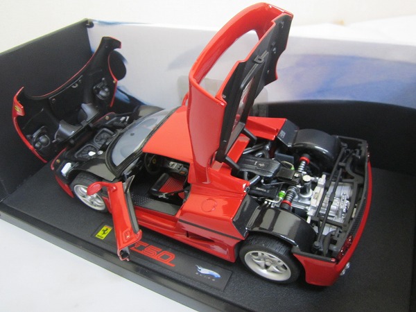 箱傷 ホットウィール 1/18 フェラーリF50/ミニカー ELITE[梱0.1_5
