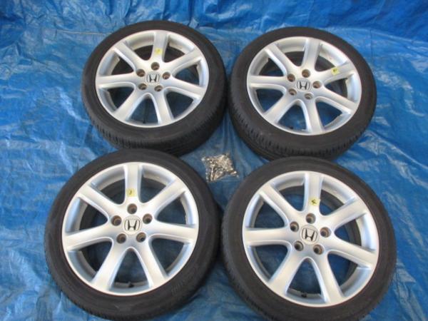 17インチ○ホンダアコード CM2 純正アルミ+夏タイヤ215/45R17