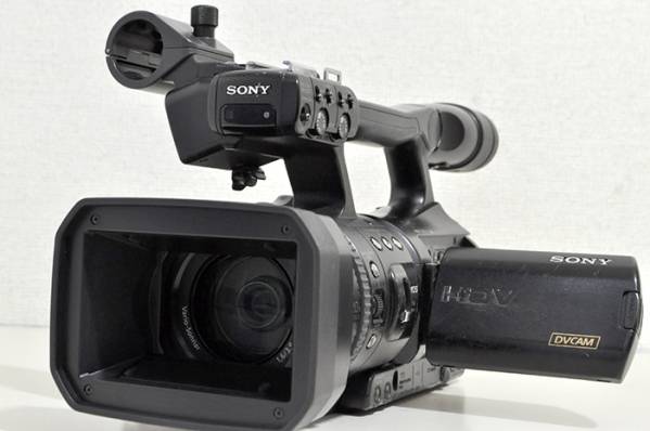 中古☆SONY HVR-V1J MiniDVテープ式 HDVハイビジョン撮影 動作OK