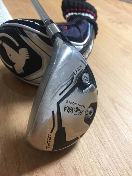 中古 本間ゴルフ　TW727UTユーティリティ 22度 VIZARD UT85