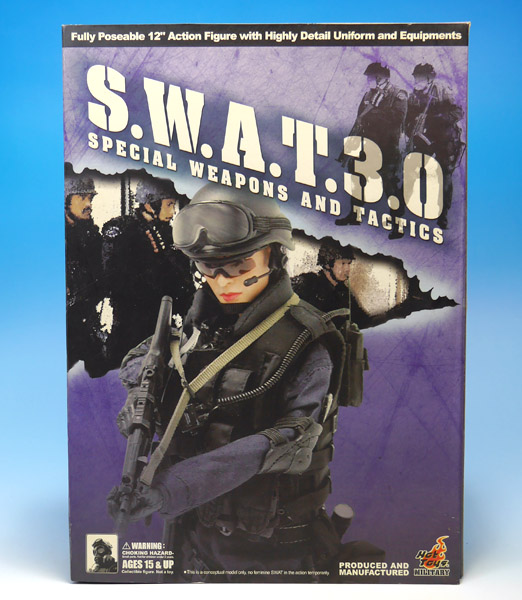 HOTTOYS 1/6 S.W.A.T. 3.0 フィギュア　女性隊員 HotToys ホットトイズ SWAT 3.0 女性隊員 開封品☆1021T06 おもちゃ