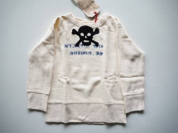《送料無料》ゴートゥハリウッド◆ドクロ　スウェット　120㌢