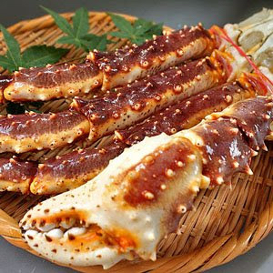 高騰生タラバガニ。オークション販売。3キロ分