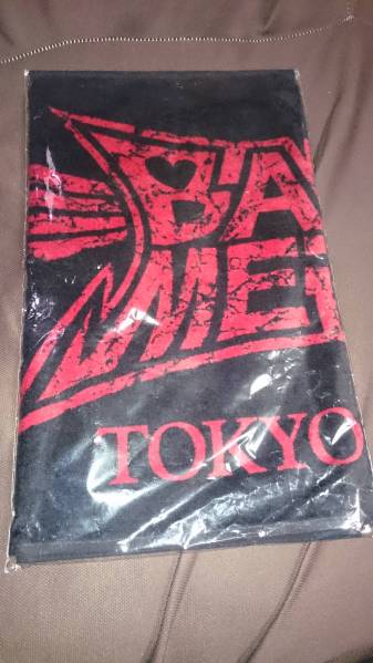 「BABYMETAL 東京ドーム公式グッズフェイスタオル(赤)