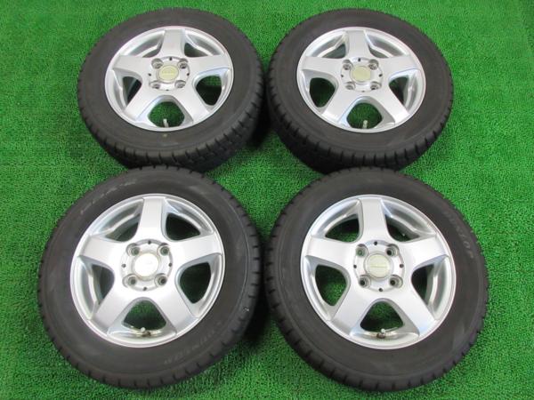 BN540【送料無料】155/65R13 バリ溝/13年製/アルミ付 MRワゴン等