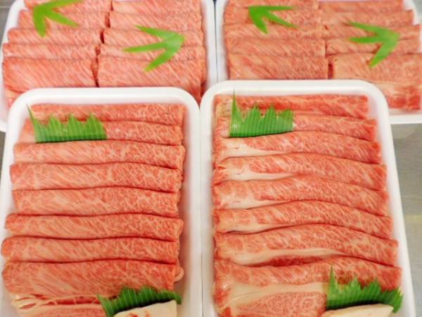 岩手Ａ５牝　特選肩ロース（すき、しゃぶ）　２ｋｇ　（28）