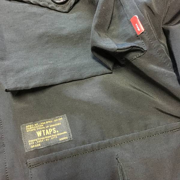 16AW新品 WTAPS ダブルタップス PARASMOCK パラスモック 黒 M