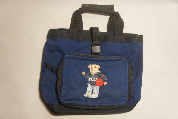 POLOSPORT ラルフローレン ポロベアー リュック/青黒 9293 RRL