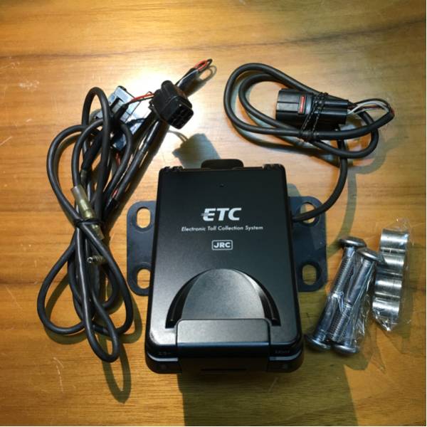 日本無線二輪車ETC車載器 一体型 型式 JRM-12 TDM850(RN03J)外し