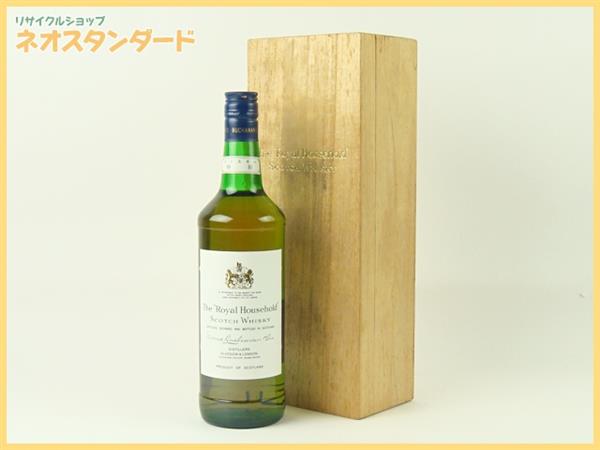 未開栓　希少　ロイヤルハウスホールド ロイヤルハウスホールド ウイスキー 未開栓 箱付き 酒
