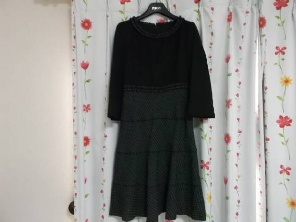 美品　フランコフェラーロ　ラメ入りティアードワンピース　3