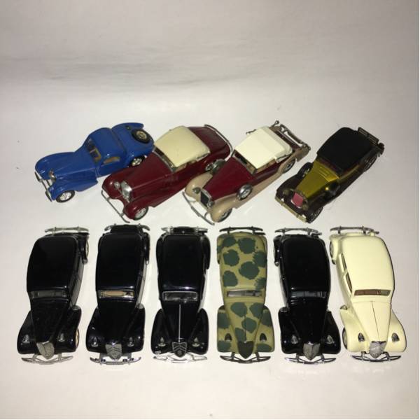 ◇1/43 10台セット ソリド ディンキー等 クラシックカー 美品◇ 1⁄43
