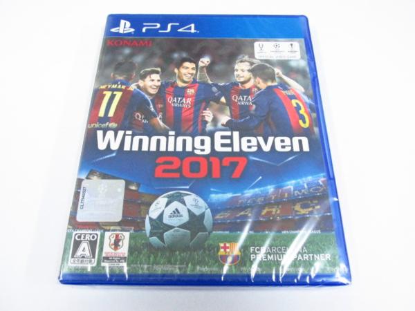 新品未開封 PS4 ウイニングイレブン2017 ②▽A9179