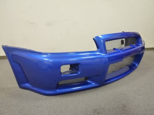 BNR34 純正フロントバンパー R34GT-R ベイサイドブルー 売切！ BNR34