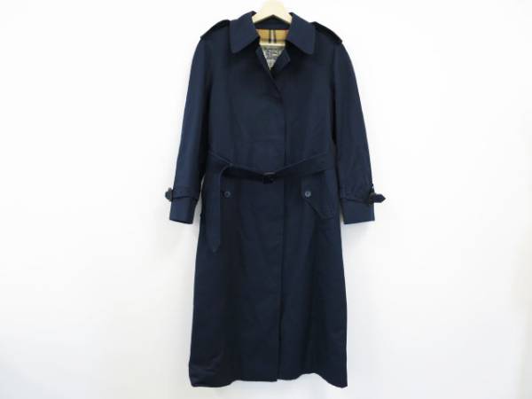 BURBERRY バーバリーズ トレンチコート ネイビー ヴィンテージ