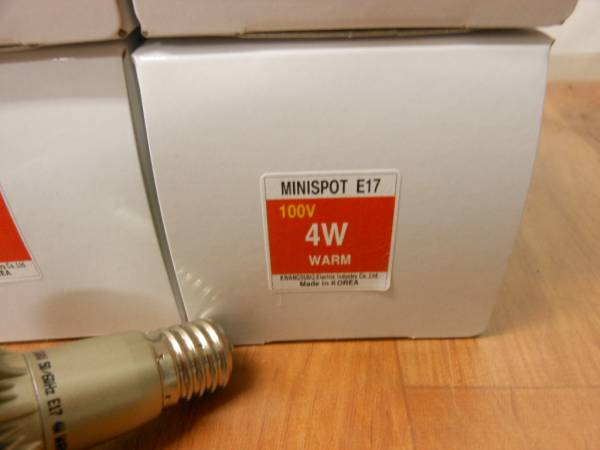 ns234k 新品 LED電球 20個 E17 100v 4w WARM ACLEDS PAR20