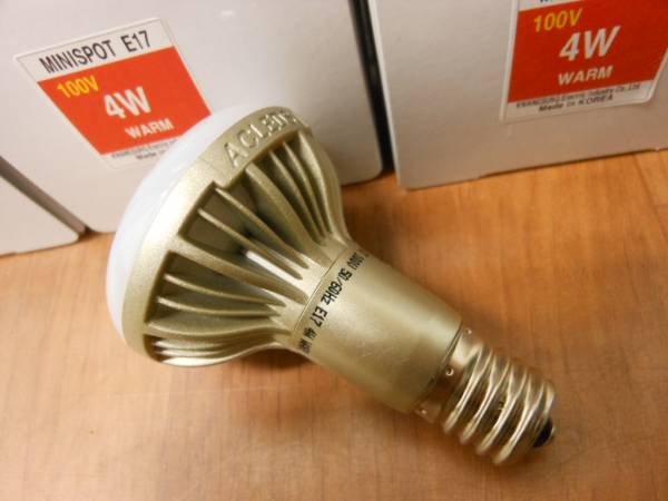 ns234k 新品 LED電球 20個 E17 100v 4w WARM ACLEDS PAR20