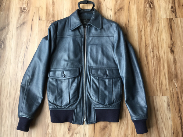 ヒステリックグラマー キムタク着用 ラムレザー ブルゾン S 美品