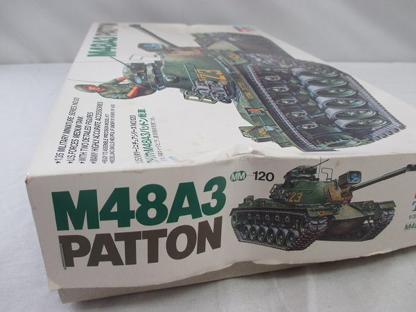 未組立 タミヤ 1/35 M48A3 パットン戦車，M113バトルワゴン[梱0.2